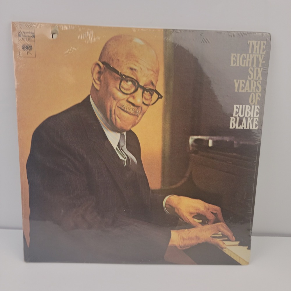 Eubie Blake The Eighty-Six Years of Eubie Blake Vinyl Record Columbia C2S 847